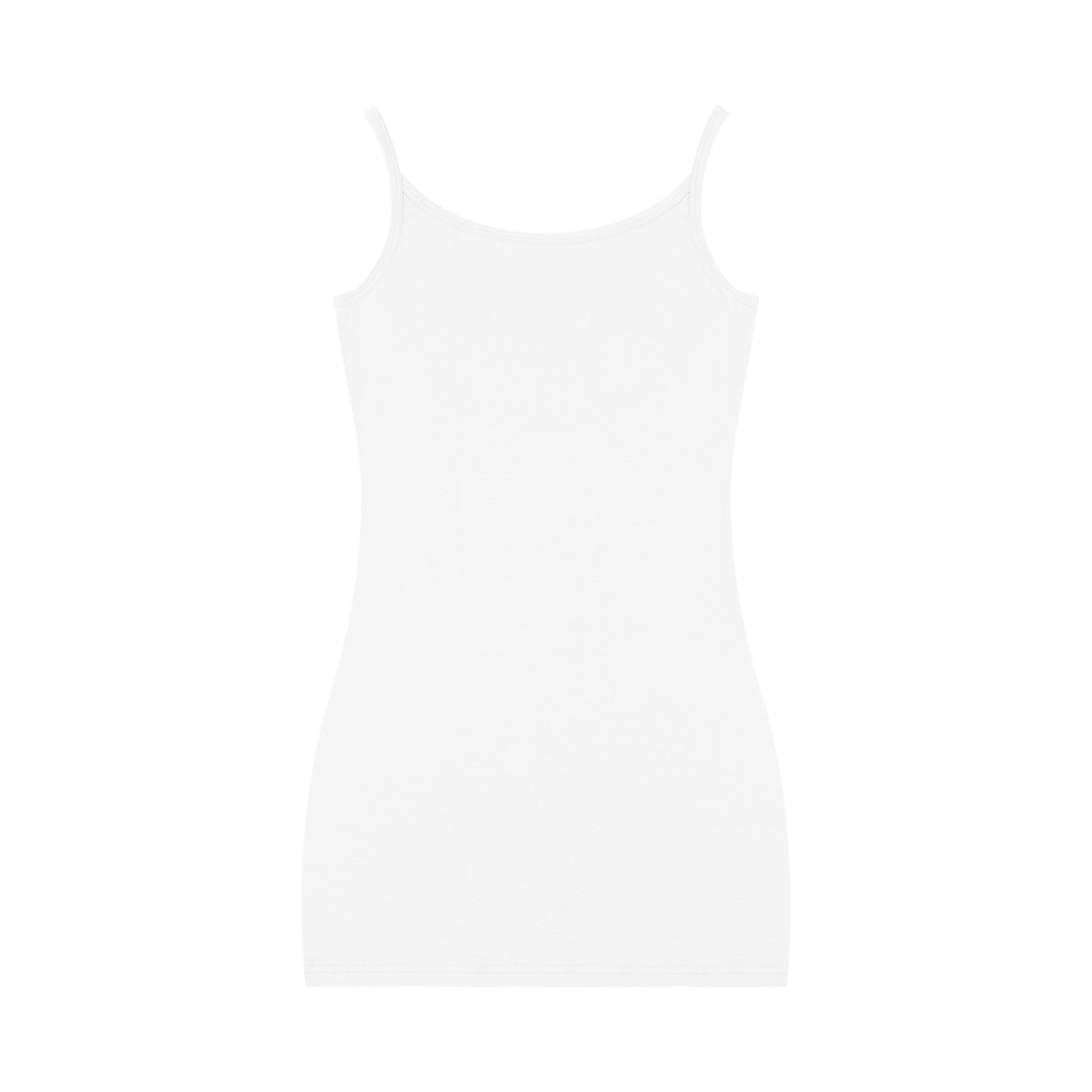 Robe moulante sans manches unie pour femme