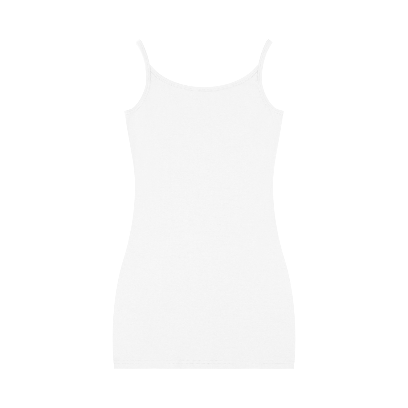 Robe moulante sans manches unie pour femme