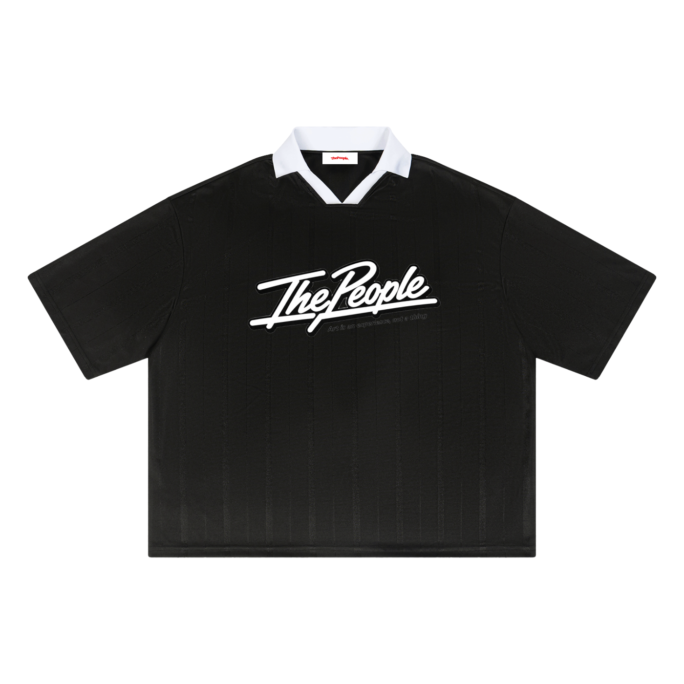 Unisex Striped Boxy Soccer Jersey