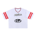 T-Shirt Mesh AFROHYPE à Bandes